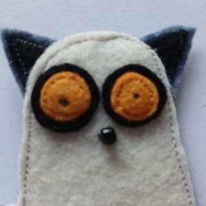 ujjbáb gyűrűsfarkú maki , Játék & Sport, Bábok, Ujjbáb, Baba-és bábkészítés, Varrás, MESKA