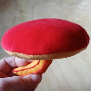 Textil gombák /  Tinórúk - játék & sport - gyerekkonyha - játék gyümölcsök és zöldségek - Meska.hu