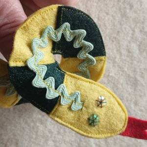 ujjbáb kígyó - játék & sport - bábok - ujjbáb - Meska.hu