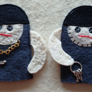 Ujjbábok  a Brémai muzsikusok  című vershez, Játék & Sport, Bábok, Ujjbáb, Baba-és bábkészítés, Varrás, MESKA