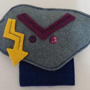 ujjbáb Viharfelhő, Játék & Sport, Bábok, Ujjbáb, Baba-és bábkészítés, Varrás, MESKA