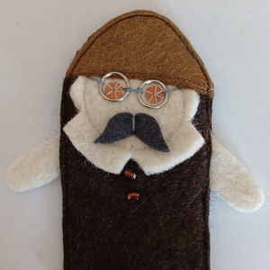 ujjbábok       Anyó, Apó - játék & sport - bábok - ujjbáb - Meska.hu