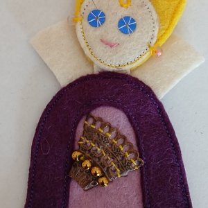 ujjbábok  Királynő és király - játék & sport - bábok - ujjbáb - Meska.hu