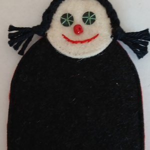 ujjbáb Katica, Játék & Sport, Bábok, Ujjbáb, Baba-és bábkészítés, Varrás, MESKA