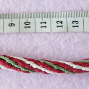 Kumihimo karkötő - ékszer - karkötő - fonott karkötő - Meska.hu