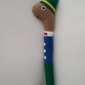 Tekergő, a Tesz-Vesz Városi Kukac - Tesz - Vesz Város lakója - Mesefigura - Tekergő a Kukac - Tekergő földigiliszta -  - Meska.hu