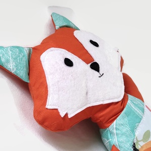 Róka figura - róka állatfigura - rókás - Textil játék - kisróka - róka Textil figura - játék & sport - plüssállat & játékfigura - róka - Meska.hu