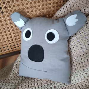 Koala párna - Koala mackó párna - Koala maci - Textil figura - Textil játék - Meska.hu