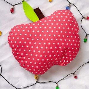 Alma párna - Alma formájú díszpárna - Gyümölcs párna - Zöld alma / Piros alma, Otthon & Életmód, Lakástextil, Párna & Párnahuzat, Varrás, MESKA