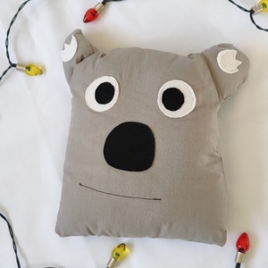 Koala párna - Koala mackó párna - Koala maci - Textil figura - Textil játék - otthon & életmód - babaszoba, gyerekszoba - gyerek díszpárna - Meska.hu