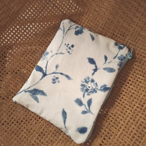 Apró Virágos Lapos Neszesszer - virág mintás pénztárca  - boríték neszeszer - virág mintás piperetartó - aprópénz tartó , Táska & Tok, Neszesszer, Varrás, MESKA