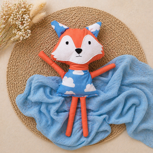 Róka figura - róka játék - Textil játék - kisróka - róka plüssállat - Meska.hu