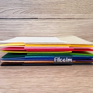 Koreai filclapok 10x30 cm-es kézműveskedéshez, csendeskönyvhöz, barkácsoláshoz, kreatív projektekhez - kellékek & szerszámok - méteráru - filc - Meska.hu