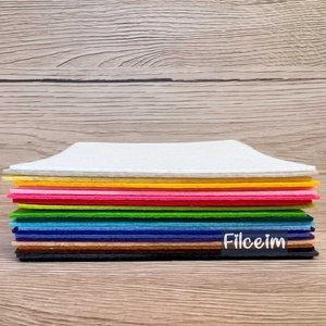 Koreai filclapok 20x30 cm-es kézműveskedéshez, csendes könyvhöz, könnyen varrható kézzel és géppel is , ragasztható - kellékek & szerszámok - méteráru - filc - Meska.hu