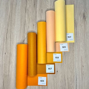 Koreai filc anyag -  sárga és árnyalatai - 30 x 20 cm filclapok, színenként megvásárolható, gyermekjátékok készítésére  - kellékek & szerszámok - méteráru - filc - Meska.hu