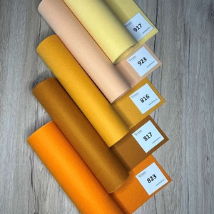 Koreai filc anyag -  sárga és árnyalatai - 30 x 20 cm filclapok, színenként megvásárolható, gyermekjátékok készítésére  - kellékek & szerszámok - méteráru - filc - Meska.hu