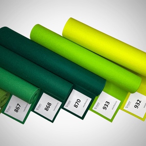 Koreai filc -  zöld és árnyalatai - 30 x 20 cm filclapok,  ellenőrzött minőségű, bevizsgált, nem bolyhosodik, Kellékek & szerszámok, Méteráru, Filc, Varrás, Hímzés, MESKA