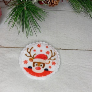 Rudolf szarvas-hűtőmágnes - karácsony - mikulás - mikulás ajándékok - Meska.hu Rudolf szarvas-hűtőmágnes - karácsony - mikulás - mikulás ajándékok - Meska.hu