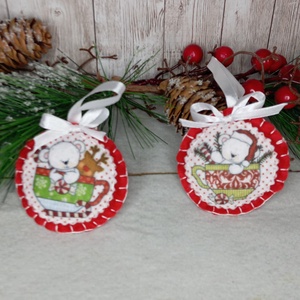 Jegesmacik csészében - karácsony - karácsonyi lakásdekoráció - karácsonyfadíszek - Meska.hu Jegesmacik csészében - karácsony - karácsonyi lakásdekoráció - karácsonyfadíszek - Meska.hu