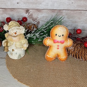 Filc mézi figura, Karácsony, Karácsonyi lakásdekoráció, Karácsonyi manók, figurák, Varrás, MESKA