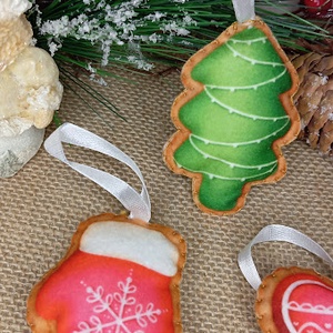 Filc karácsonyfa dísz csomag - karácsony - karácsonyi lakásdekoráció - karácsonyfadíszek - Meska.hu