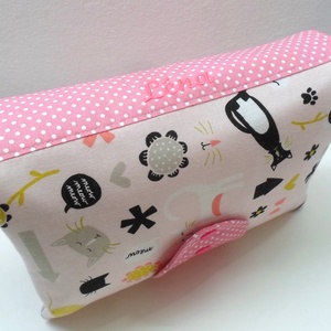 Cicás névreszóló pelenkarendező, pelenkatartó, pelenkázó táska -  - Meska.hu