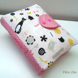 Cicás névreszóló pelenkarendező, pelenkatartó, pelenkázó táska -  - Meska.hu