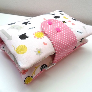 Cicás névreszóló pelenkarendező, pelenkatartó, pelenkázó táska -  - Meska.hu