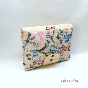 Virágos babaköszöntő ajándékcsomag névhímzéssel- prémium babaszett - baba - mama - babalátogató ajándékcsomag - Meska.hu