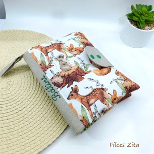 Erdei állatos pelenkázó neszesszer / pelenkatáska, Táska & Tok, Pelenkatáska, Pelenkatartó tok, Varrás, Patchwork, foltvarrás, MESKA