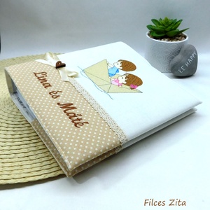 Fotóalbum testvéreknek -   album ikreknek  - otthon & életmód - papír, írószer - album & fotóalbum - Meska.hu