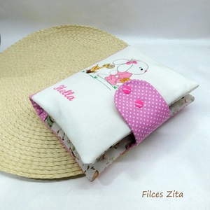 Nyuszis babaköszöntő csomag / babalátogató ajándék csomag  - játék & sport - babalátogató ajándékcsomag - Meska.hu