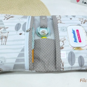 Babalátogató ajándékcsomag - erdei állatos babaköszöntő szett  - játék & sport - babalátogató ajándékcsomag - Meska.hu