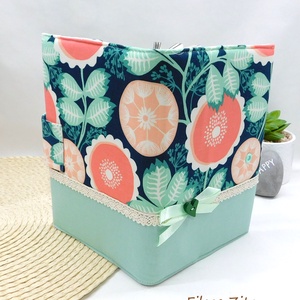 Virágos napló -KÉSZTERMÉK  - otthon & életmód - papír, írószer - jegyzetfüzet & napló - Meska.hu