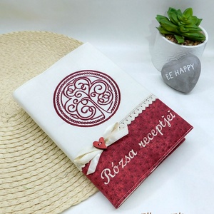 Életfa - egyedi hímzett napló névvel   - Meska.hu