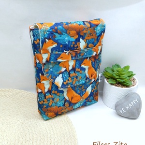 Rókás könyvtok, könyvkabát - könyv & zene - könyvtok - Meska.hu