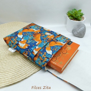 Rókás könyvtok, könyvkabát - könyv & zene - könyvtok - Meska.hu