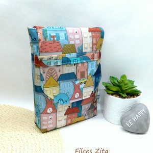 Könyvtok, könyvkabát -HÁZIKÓK, Könyv & Zene, Könyvtok, Varrás, MESKA