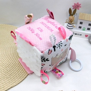 Nyuszis babakocka születési adatokkal  - baba - mama - baba játékok - babakocka - Meska.hu