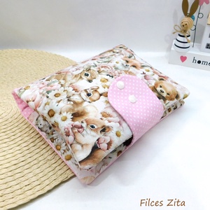 Erdei állatos pelenkatáska / pelenkatartó tok / pelenkarendező - baba - mama - pelenkázó, babafürdető kellékek - pelenkázó neszeszer, pelenkatartó - Meska.hu