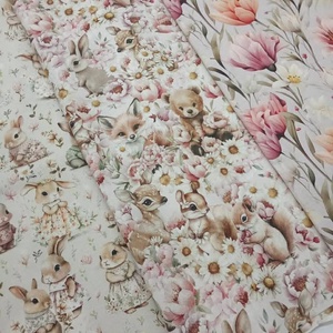 Erdei állatos  őzikés egészségügyi kiskönyv borító névhímzéssel - baba - mama - babaemlékek - egészségügyi kiskönyv borító - Meska.hu