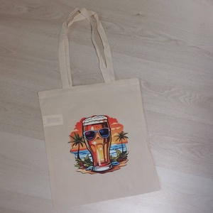 Vászontáska, Táska & Tok, Bevásárlás & Shopper táska, Shopper, textiltáska, szatyor, Varrás, MESKA