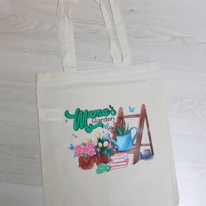 Vászontáska, Táska & Tok, Bevásárlás & Shopper táska, Shopper, textiltáska, szatyor, Varrás, MESKA