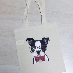 Vászontáska, Táska & Tok, Bevásárlás & Shopper táska, Shopper, textiltáska, szatyor, Varrás, MESKA