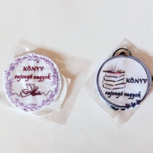 Gumis könyvjelző, Könyv & Zene, Könyvjelző, Varrás, MESKA