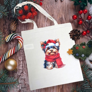 Vászontáska - yorki, Táska & Tok, Bevásárlás & Shopper táska, Shopper, textiltáska, szatyor, Varrás, MESKA