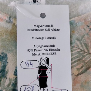 Dzsungel pamut pólóruha - ruha & divat - női ruha - ruha - Meska.hu