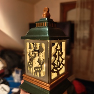 Filep Handcrafted � Kézműves kerámiapor karácsonyi lámpás, mécsestartó (zöld-réz) - karácsony - karácsonyi lakásdekoráció - karácsonyi illatgyertya, mécses - Meska.hu