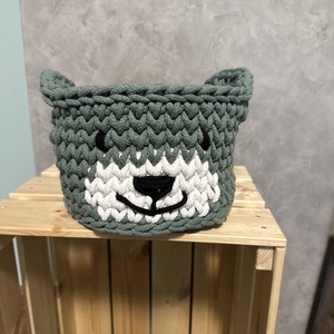 Horgolt maci, Baba - mama, Babaszoba dekoráció, Babaszoba-dekoráció, Horgolás, MESKA