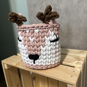 Horgolt őzike, Baba - mama, Babaszoba dekoráció, Babaszoba-dekoráció, Horgolás, MESKA